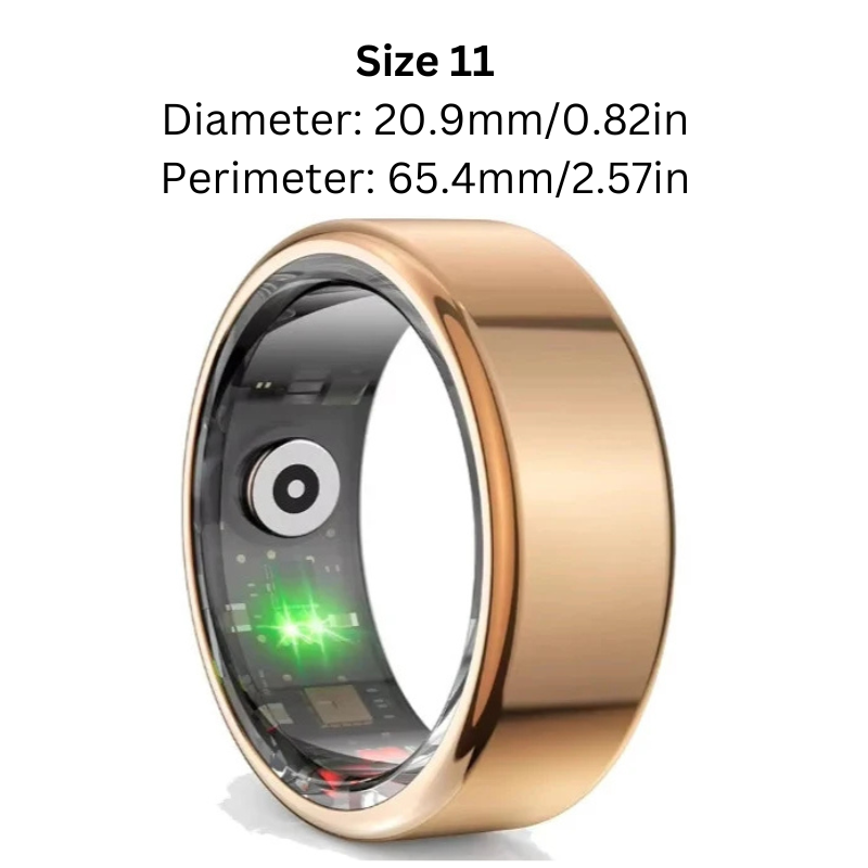 Smart Ring for Women & Men, Fitness Tracker Ring, Step Counter, Calorie Tracking