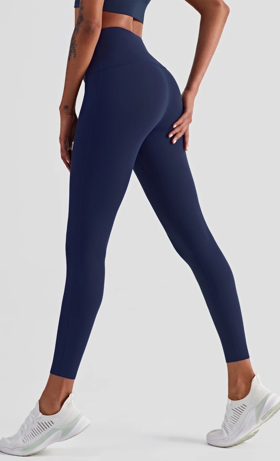5-Point  Peach Leggings – High-Waist Push-Up - Anti Camel Toe