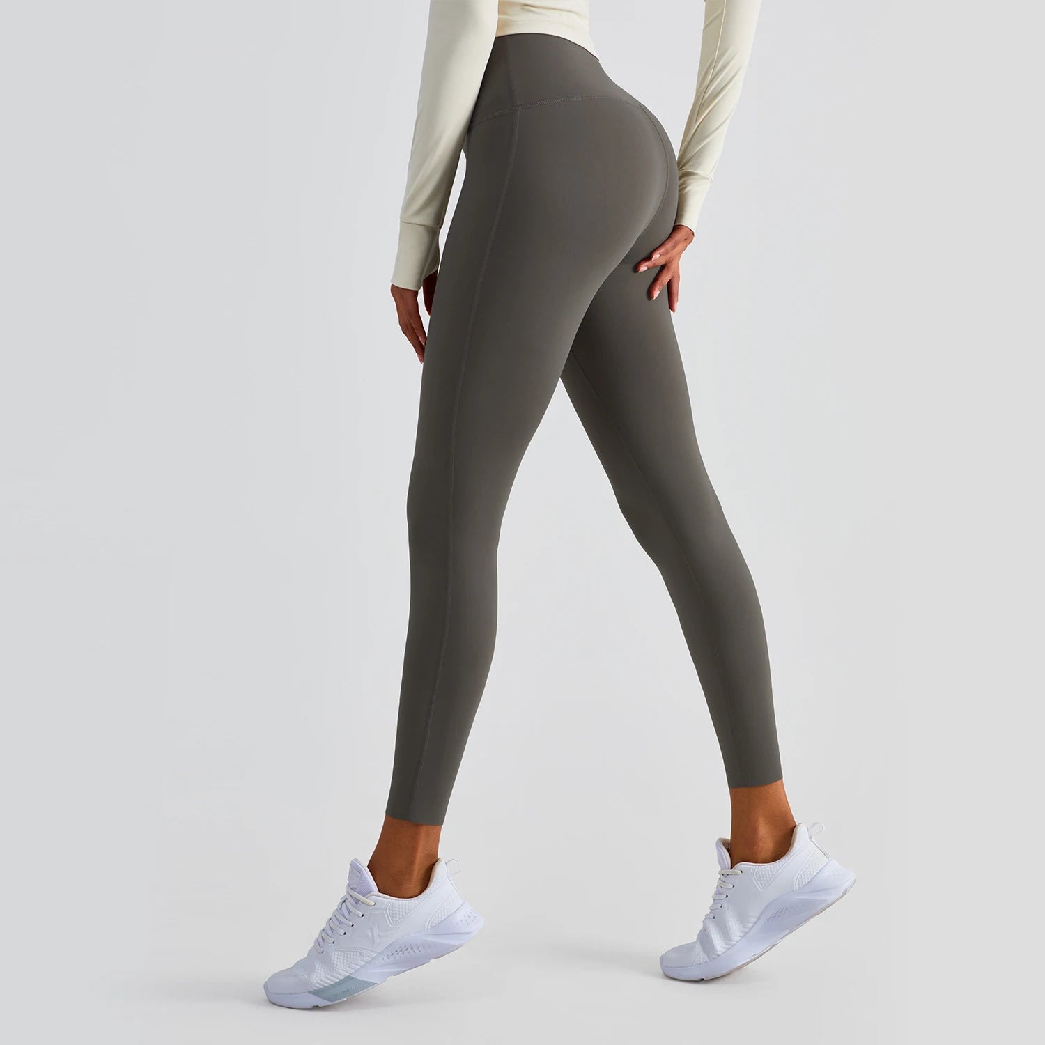 5-Point  Peach Leggings – High-Waist Push-Up - Anti Camel Toe
