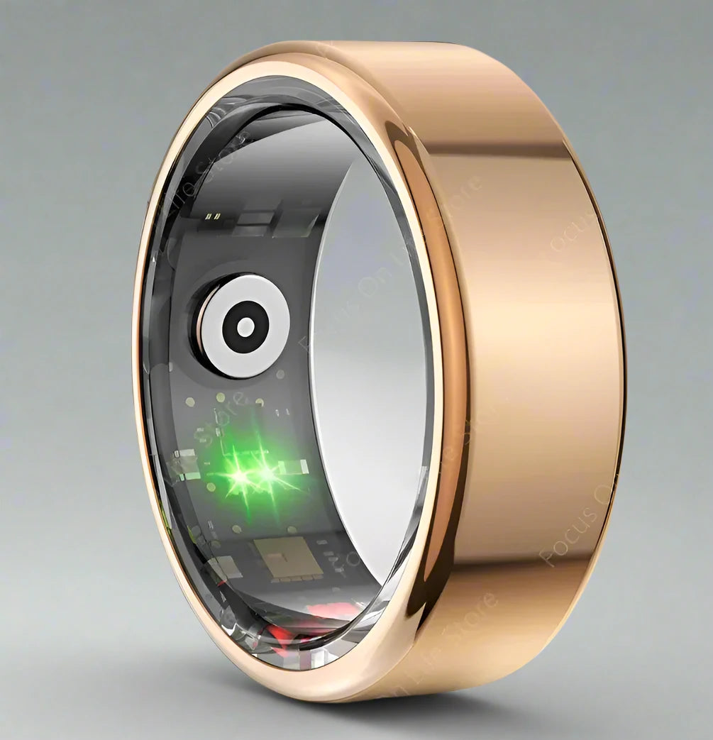 Smart Ring for Women & Men, Fitness Tracker Ring, Step Counter, Calorie Tracking